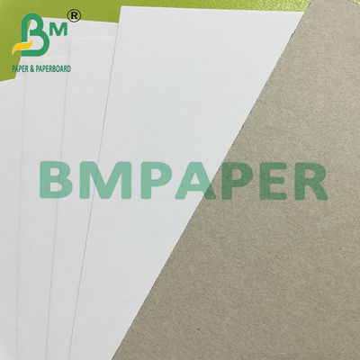 papier blanc réutilisé par conseil duplex enduit par 300GSM 400GSM avec le dos gris pour le livre de dossier