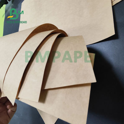 Haut papier expansible de 75gsm 80gsm Brown emballage pour le sac 100 x 69cm de ciment