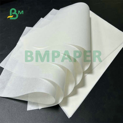 la couleur blanche de 30gsm 35gsm 40gsm a enduit le petit pain de papier étanche pour l'emballage d'hamburgers