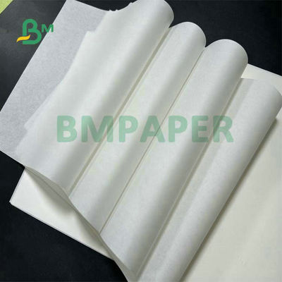 la couleur blanche de 30gsm 35gsm 40gsm a enduit le petit pain de papier étanche pour l'emballage d'hamburgers