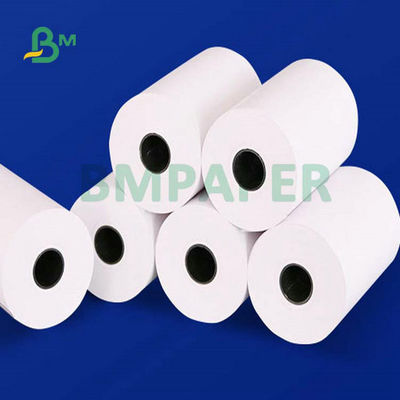 petit pain de papier thermosensible de caisse enregistreuse de 55gr 80x80mm 57x40mm pour la position de banque