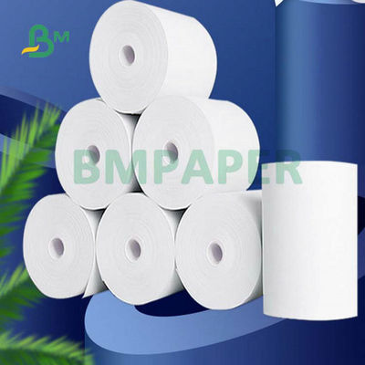 petit pain de papier thermosensible de caisse enregistreuse de 55gr 80x80mm 57x40mm pour la position de banque