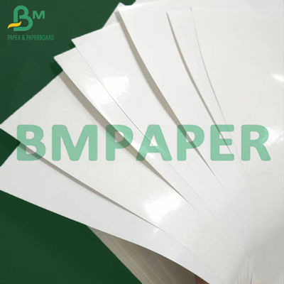 étiquettes d'emballage de bouteille de bière de papier de résistance humide blanchies par 70g Papel dans les feuilles enormes