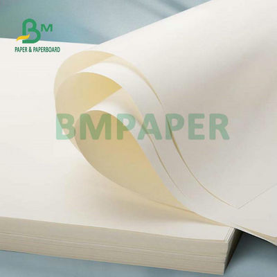 Papier d'écriture de papier vergé jaune non enduit 60gsm 70gsm pour le carnet