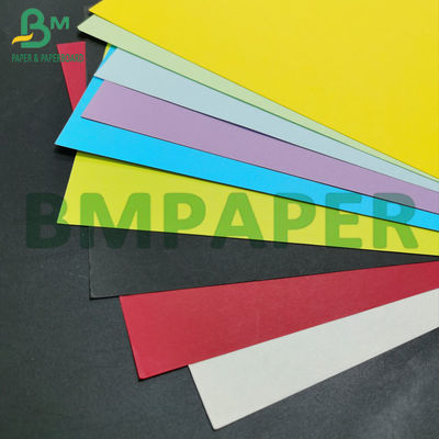 papier d'emballage coloré de papier d'emballage de 80GSM 110GSM a coloré le papier de métier de Bristol pour des sacs