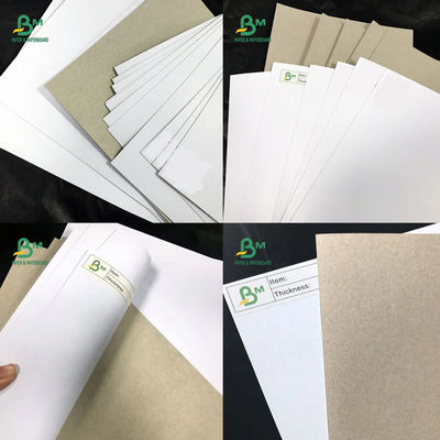 Feuilles latérales 200 de Gray One Side Coated White du panneau le duplex de carton de papier d'OEM - 450gsm