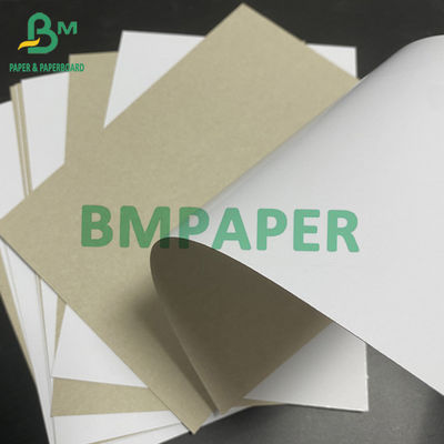 Duplex Grey Back Paper Gray Side/conseil latéral blanc 350gsm 400gsm 450gsm de Blanc de carton