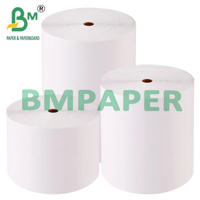 Papier d'auto-collant enduit de silicone blanc de revêtement de libération pour les autocollants auto-adhésifs