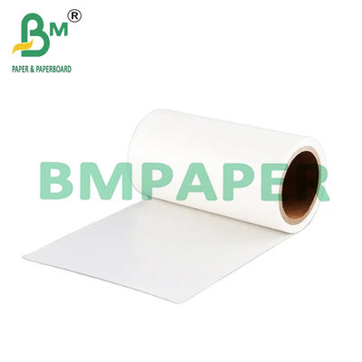 Papier d'auto-collant enduit de silicone blanc de revêtement de libération pour les autocollants auto-adhésifs