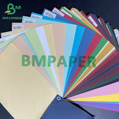 Papier texturé 110 gm 150 gm 230 gm imprimable couleur papier de couverture papier de pâte vierge feuilles