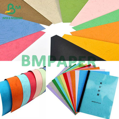 Papier texturé 110 gm 150 gm 230 gm imprimable couleur papier de couverture papier de pâte vierge feuilles