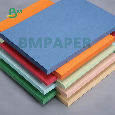 A3 A4 180gr 200gr Impression offset en relief en cuir en grains Carton de couverture pour la reliure de couverture