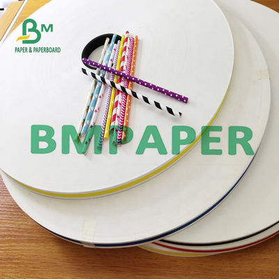Pâte vierge de qualité alimentaire 28 GSM Papier d'emballage à base de paille kraft blanc laminé pour l'emballage du tabac