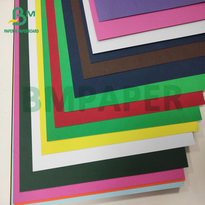 Papier offset couleur 80 gm Carton couleur non recouvert pour l'impression