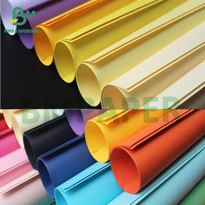 Papier offset couleur 80 gm Carton couleur non recouvert pour l'impression
