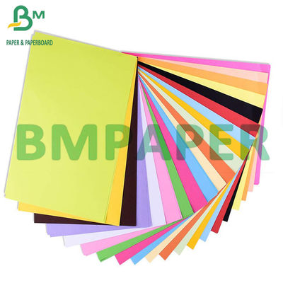 80g de papier offset A4 couleur papier d'artisanat d'imprimante couleur pour origami