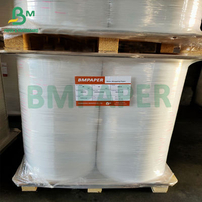 24 gm 28 gm Papier d'emballage de paille blanche pour les boissons