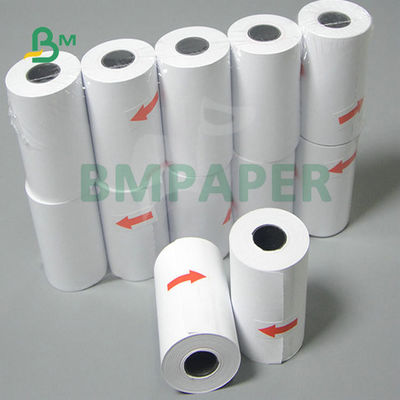 48 gr 50 gr 80X80MT 50X50MT ATM POS Banque Caisse enregistreuse en papier thermique