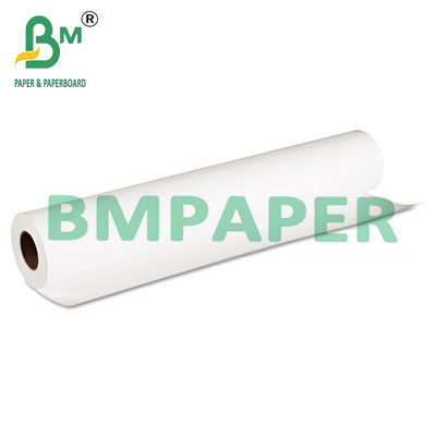 36 ′′ x 150 ′′ papier de tracé 20 lb non recouvert 96 blanc brillant pour ingénieurs