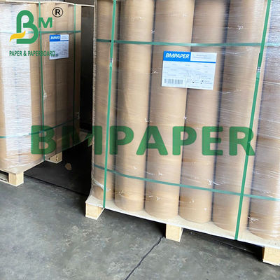 36 ′′ x 150 ′′ papier de tracé 20 lb non recouvert 96 blanc brillant pour ingénieurs