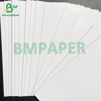 Panneau duplex enduit blanc double face en carton blanc 1 mm 540 g/m²