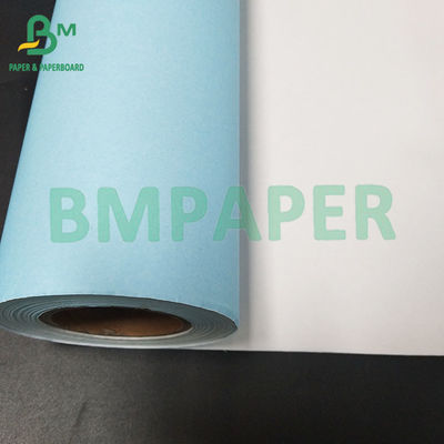 36  24  papier de copie en pâte de bois à face unique papier d'emprunt d'ingénierie bleu 80 g