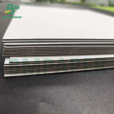 Carte de reliure à double face blanche dureté solide 1 mm 1,2 mm 1,5 mm