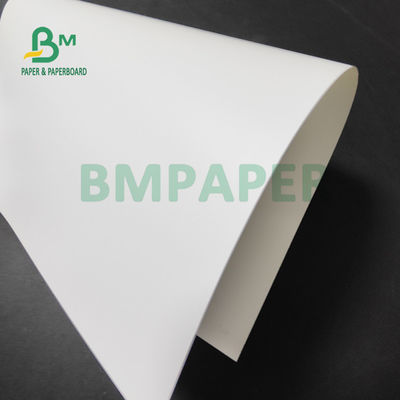 150um papier synthétique en polypropylène blanc mat imperméable pour la publicité