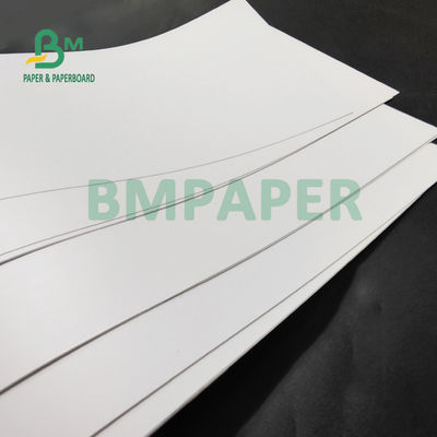 150um papier synthétique en polypropylène blanc mat imperméable pour la publicité