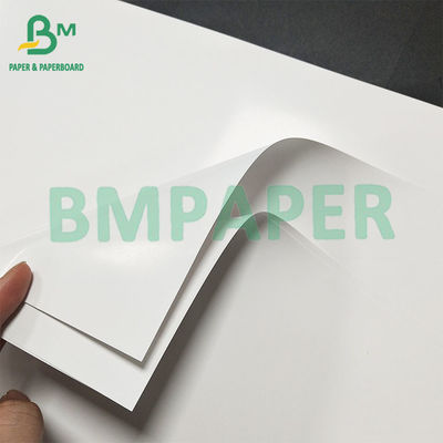 Papier de canapé en bois vierge blanc recouvert de deux côtés pour couvertures de carnets de magazines