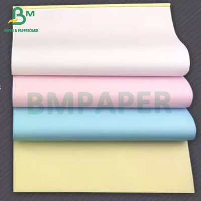 Le papier de copie sans carbone de la FDA 55 grammes CB CF CFB Multicolore disponible