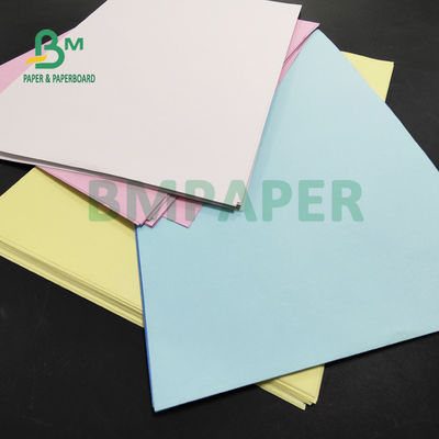 55 gm 60 gm Rose Blanc Bleu NCR Papier d'imprimerie pour facture 70 x 100 cm