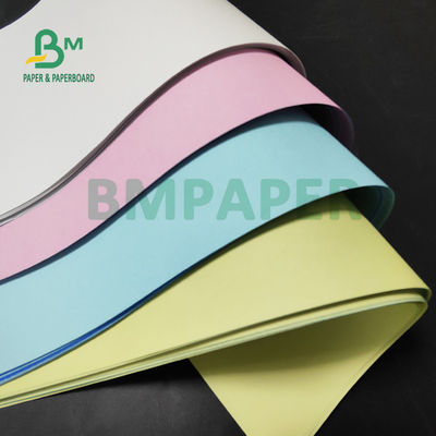 55 gm 60 gm Rose Blanc Bleu NCR Papier d'imprimerie pour facture 70 x 100 cm