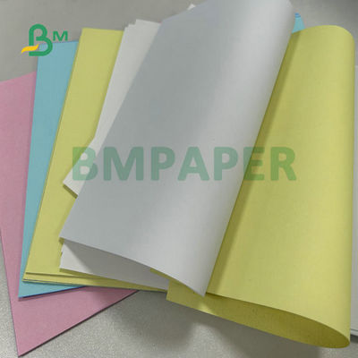 55 grammes 60 grammes de papier NCR sans carbone en rose jaune blanc Pour recevoir 860 x 610 mm