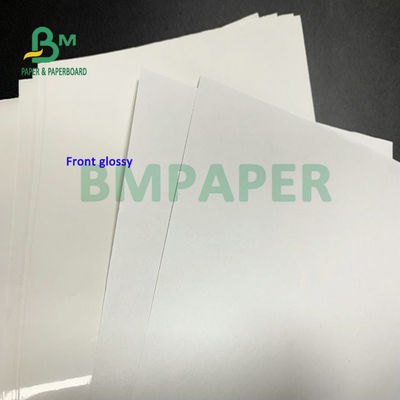 Papier chromé recouvert de C1S 80 gm 100 gm brillant pour la fabrication d'autocollants d'étiquettes
