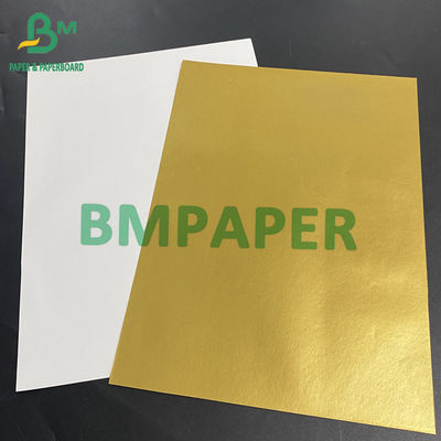 Papier d'étiquette métallisé doré pour les bouteilles de bière Étiquette de résistance à l'humidité