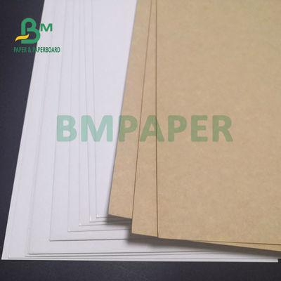 300 gm Carton CKB blanc brun Pour emballage de nourriture surgelée Bonne rigidité 74 x 106 cm