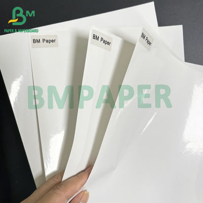 80gm papier étiquette bière imperméable à l'eau recouvert d'un côté