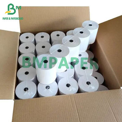 Papier thermique blanc 57*40mm 80*80mm 80*60mm papier de caisse rouleau de caisse
