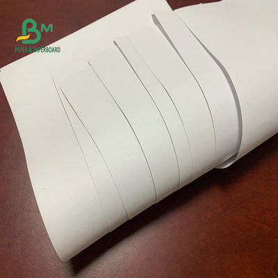 60 gm 70 gm papier thermique direct Jumbo Roll papier autoadhésif semi-brillant