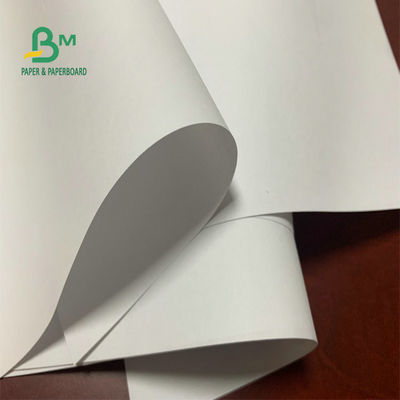 60 gm 70 gm papier thermique direct Jumbo Roll papier autoadhésif semi-brillant