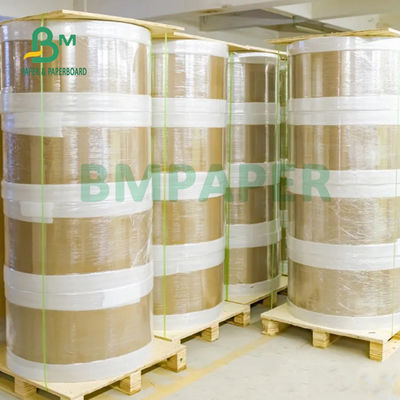 Papier à reçu thermique de 55 gm 60 gm Jumbo Roll pour banque de guichets automatiques de point de vente 405 mm 795 mm