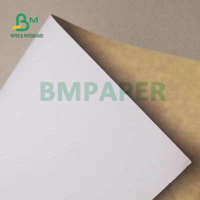 270gm revêtu de papier de fond Kraft blanc pour les boîtes à emporter