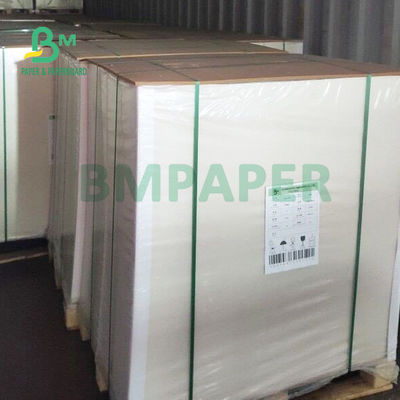 270gm revêtu de papier de fond Kraft blanc pour les boîtes à emporter