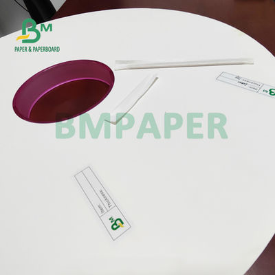 28 grammes de papier blanc de qualité alimentaire pour paillettes d'emballage 30 mm 35 mm