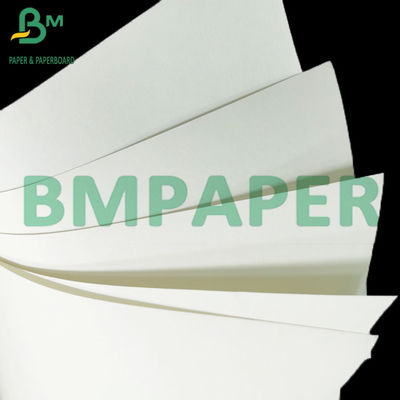 100g 120g Papier artisanal blanc blanchi à haute résistance à la traction pour sacs d'achat