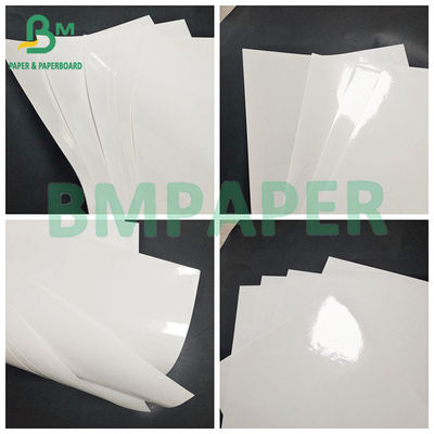 Résistance à l'humidité et à l'étirement de papier imperméable à l'eau étiquettes de bière blanchies papier 70g 80g 90g
