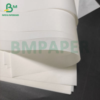 50 grammes 60 grammes de papier naturel blanc résistant à la graisse pour les produits alimentaires à base d'huile