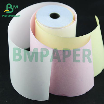 Papier de copie sans carbone blanc rose jaune de 50 à 60 g CCP pour les factures