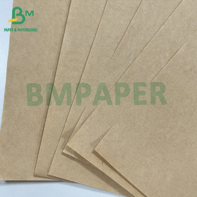70 gm résistance à la traction forte papier brown kraft ciment sac rouleaux